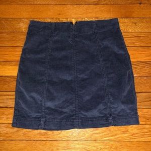 Corduroy FREE PEOPLE skirt